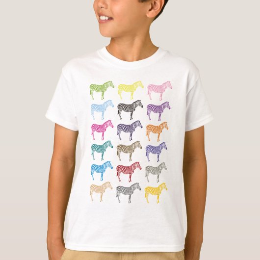 Zebra T-shirt (Voorkant)
