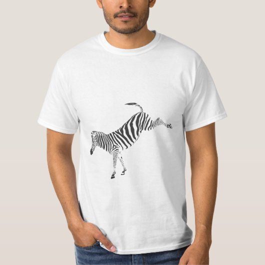 Zebra T-shirt (Voorkant)