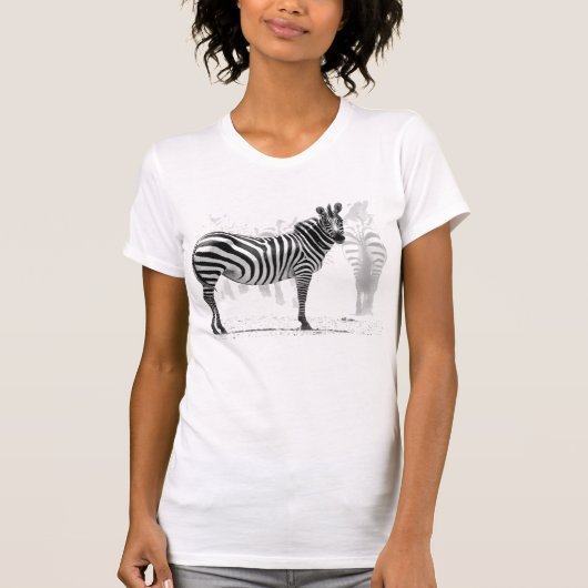 Zebra t-shirt (Voorkant)