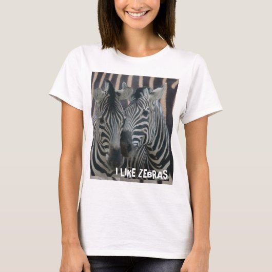 Zebra T-Shirt (Voorkant)