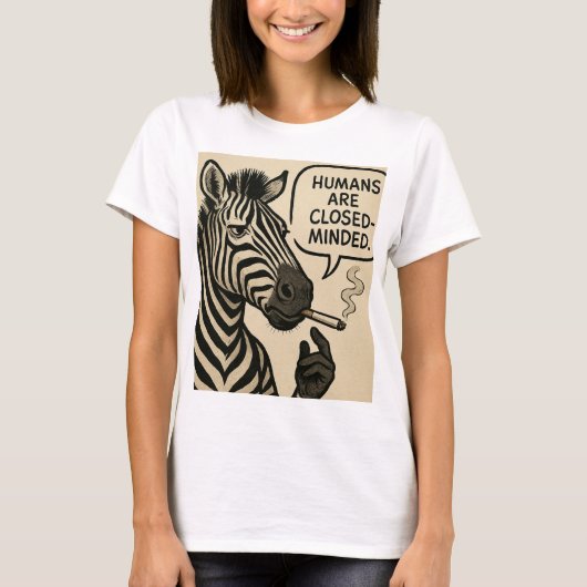Zebra T-shirt (Voorkant)