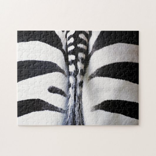 Zebra Tail Onmogelijke Puzzel Challenge (Horizontaal)