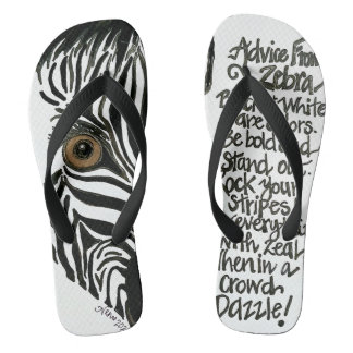 Zebra Teenslippers
