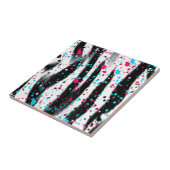 Zebra Tegeltje (Zijkant)