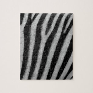 Zebra textuur legpuzzel