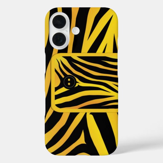 Zebra Tiger Stripes Case-Mate iPhone Case (Achterkant)