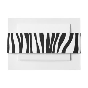 Zebra Uitnodigingen Wikkel