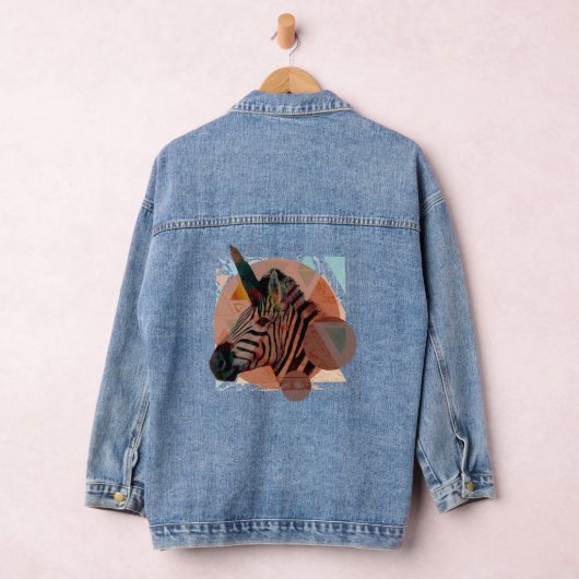 Zebra Unicorn Denim Jacket (Hangar)