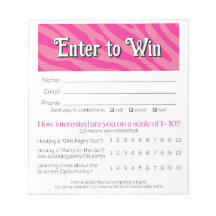 Zebra Vendor Event Leads Drawing Slip Booking