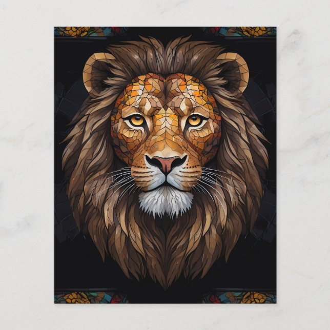 Zebra Vibrant Mozaïek (Voorkant)