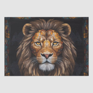 Zebra Vibrant Mozaïek Tissuepapier