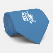 Zebra Vis Stropdas (Opgerold)