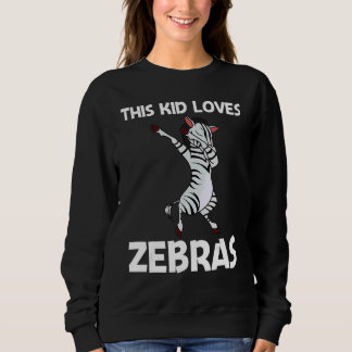 Zebra Voor Kinderen Jongens Afrikaanse Dierentuin  Trui
