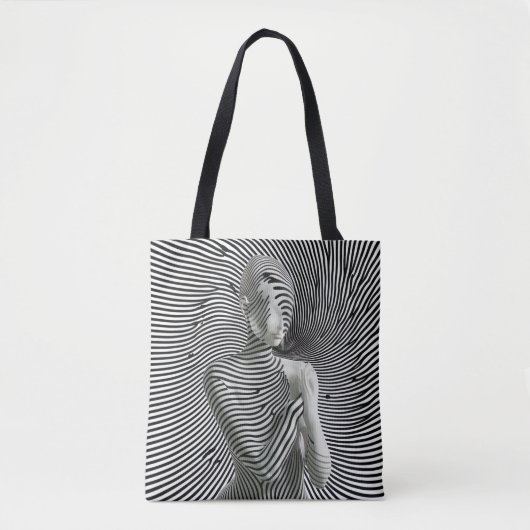 Zebra Vrouw Draagtas (Voorkant)