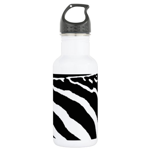 zebra waterfles (Voorkant)