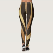Zebra Wild Animal Pattern Leggings (Achterkant)