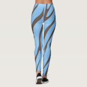 Zebra Wild Animal Pattern Leggings (Achterkant)
