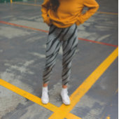 Zebra Wild Animal Pattern Leggings