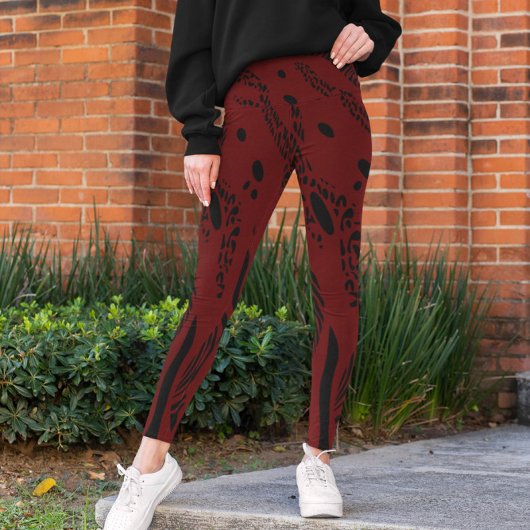 Zebra Wild Animal Pattern Leggings