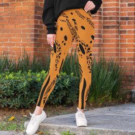 Zebra Wild Animal Pattern Leggings