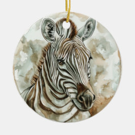 Zebra Wild Tame en tijdloos Collectie Keramisch Ornament