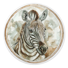 Zebra Wild Tame en tijdloos Collectie Keramische Knop