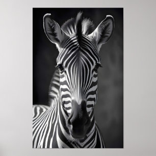 Zebra Wildlife Majestic Natuur Life Art Wallpaper Poster