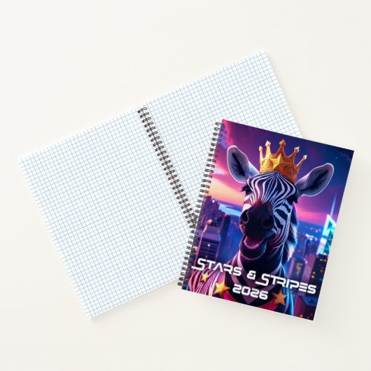 ZEBRA ZANZIBAR NOTITIEBOEK (Binnen)