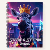 ZEBRA ZANZIBAR NOTITIEBOEK (Voorkant)