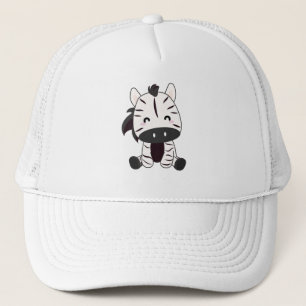 Zebra Zebras Zoo Safari Cute Animals Trucker Pet