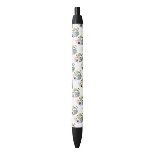 Zebra Zwarte Inkt Pen (Voorkant Verticaal)