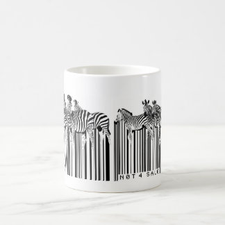 zebraadsbarcode koffiemok