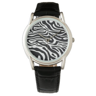 Zebraafdruk Horloge