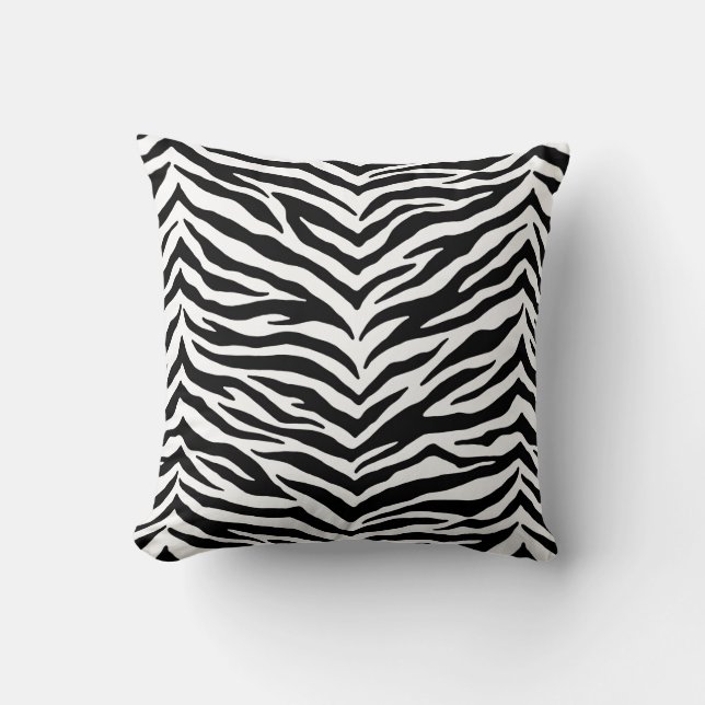 Zebradruk Kussensloop Kussen (Voorkant)
