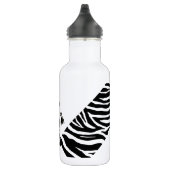 Zebraham- Ik hou van contrast Waterfles (Rechts)