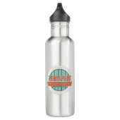 ZebraPark™ 24 onces, bouteille d'eau d'acier (Droite)