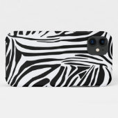 Zebrapatroon Case-Mate iPhone Case (Achterkant (horizontaal))