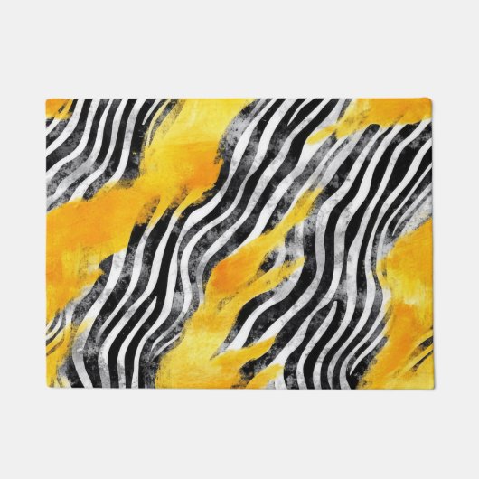 Zebrapatroon Deurmat (Voorkant)