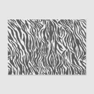 Zebrapatroon Dierenprint Zwart-wit Strepen Tissuepapier