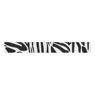 Zebrapatroon Grosgrain Lint