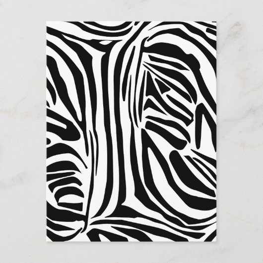 Zebrapatroon Informatiekaartje (Voorkant)