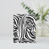 Zebrapatroon Informatiekaartje (Staand voorkant)