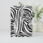 Zebrapatroon Informatiekaartje (Staand voorkant)