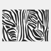 Zebrapatroon Inpakpapier Vel (Voorkant 3)
