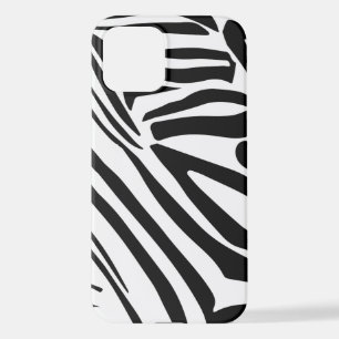 Zebrapatroon iPhone 12 Hoesje