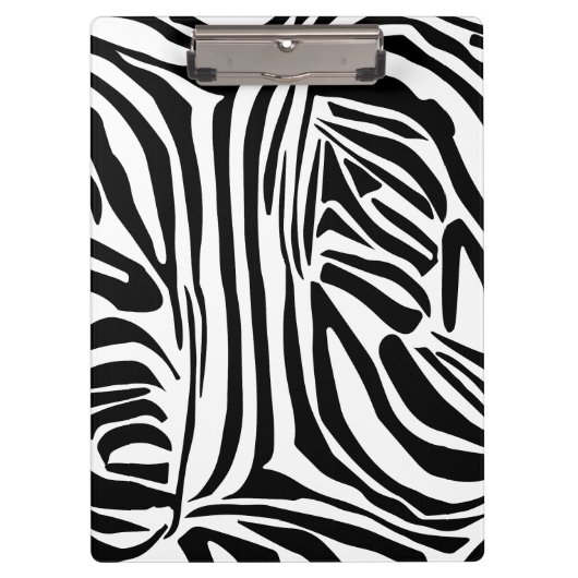 Zebrapatroon Klembord (Voorkant)