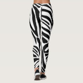 Zebrapatroon Leggings (Achterkant)
