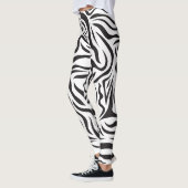 Zebrapatroon Leggings (Links)