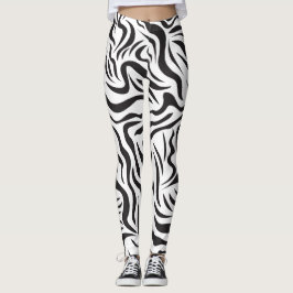Zebrapatroon Leggings