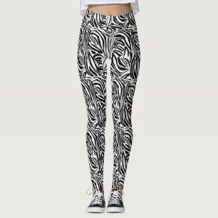 Zebrapatroon Leggings